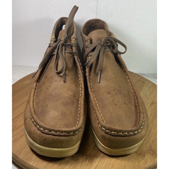 Clarks Stinson HI Ankle Leather Chukka Style Boot Men's Size 10M #78734 - Picture 3 of 6